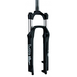 Вилка MTB 26" RST Dirt T ход 100 мм под диск/v-brake черная