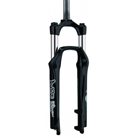 Вилка MTB 26" RST Dirt T ход 100 мм под диск/v-brake черная