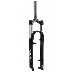 Вилка MTB 26" RST Gila T ход 100 мм под диск/под v-brake черная