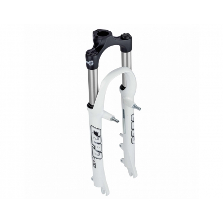 Вилка MTB 26" RST Capa T26 ход 80 мм под диск/v-brake белая