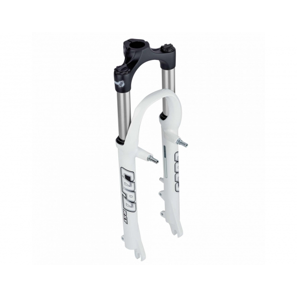 Вилка MTB 26" RST Capa T26 ход 80 мм под диск/v-brake белая