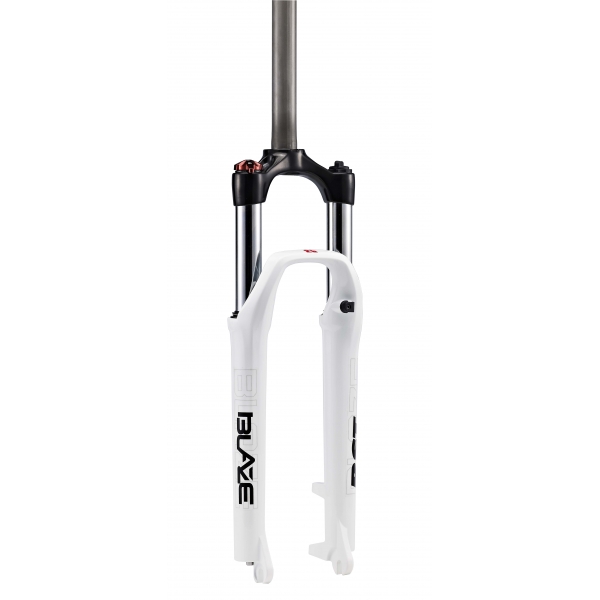 Вилка MTB 29" RST Blaze ML ход 80 мм под диск/под v-brake механический локаут белая