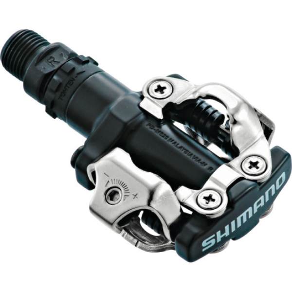 Контактные педали Shimano PD-M520 МТБ SPD черные