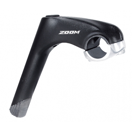 Вынос руля ZOOM HS-C398-2/5/EN-C длина 150х90 мм под рулевую 1" черный