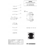 Рулевая колонка 1-1/8" VP VP-A88 неинтегрированная на насыпных подшипниках