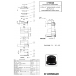 Рулевая колонка 1-1/8"+1,5" VP VP-A93CF неинтегрированная на сепараторных и промподшипниках
