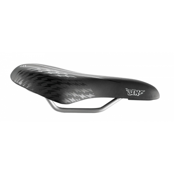 Седло Selle Royal Junior BEN подростковое мужское чёрное