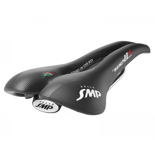 Седло велосипедное Selle SMP WELL M1 черное Седло велосипедное Selle SMP WELL M1 черное