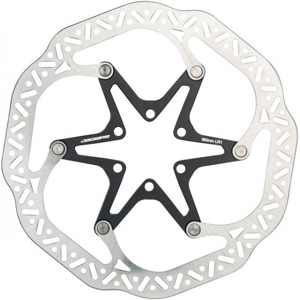 Ротор дискового тормоза JAGWIRE Pro LR1 Lightweight Disc Brake 180 мм на 6 болтов нержавейка Ротор дискового тормоза JAGWIRE Pro LR1 Lightweight Disc Brake 180 мм на 6 болтов нержавейка