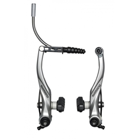 Тормоз V-brake Shimano BR-T4000 передний серебристый