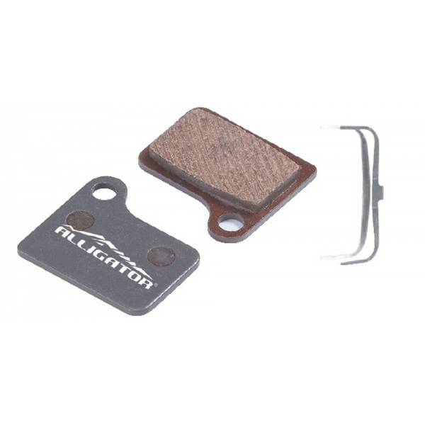 Колодки тормозные Alligator для Shimano Deore M555/Nexave полуметалл