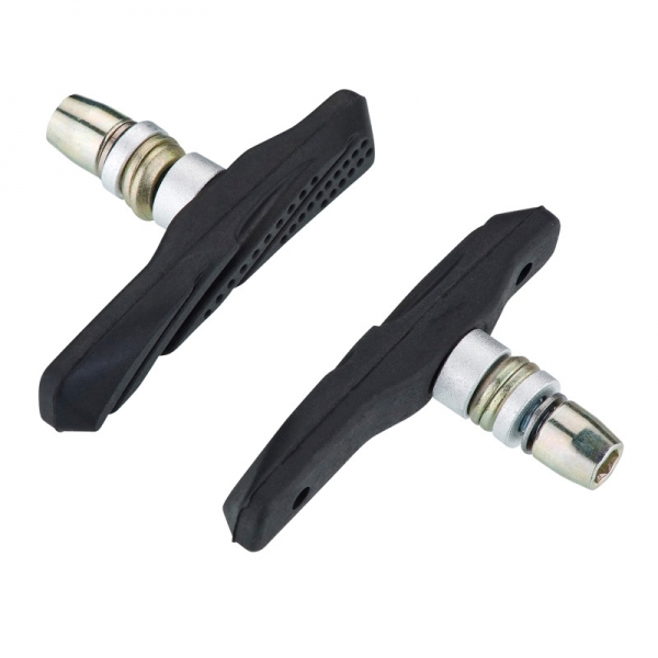 Тормозные колодки Alhonga HJ-741.13 для V-brake резьбовые черные