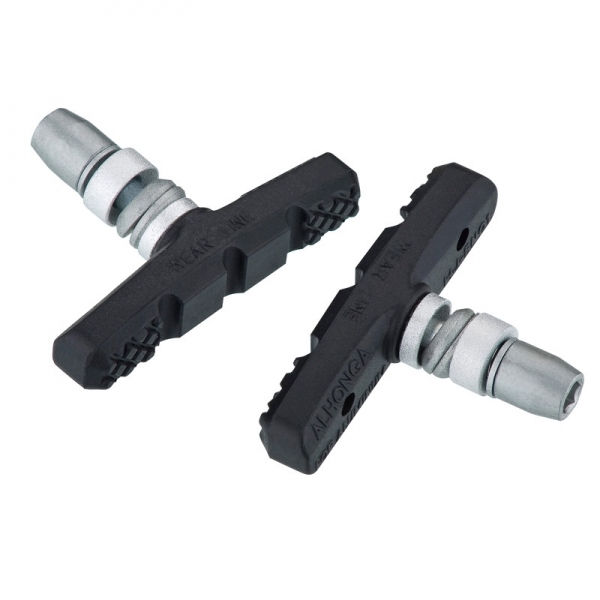 Тормозные колодки Alhonga HJ-EN01 для V-brake резьбовые черные
