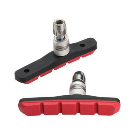 Тормозные колодки Jagwire Mountain Sport JS908T-R для V-brake красные