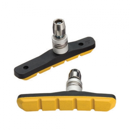 Тормозные колодки Jagwire Mountain Sport JS908T-Y для V-brake желтые