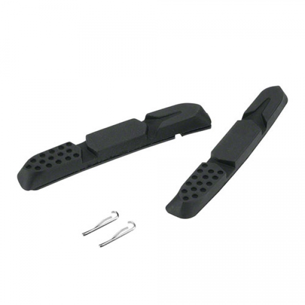 Вставки в тормозные колодки Jagwire Switchback Tri-Zone JS91DR для V-brake черные