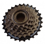 Трещотка индексированная SHIMANO MF-TZ20 звезды 14-28T ED на 6 скоростей черная
