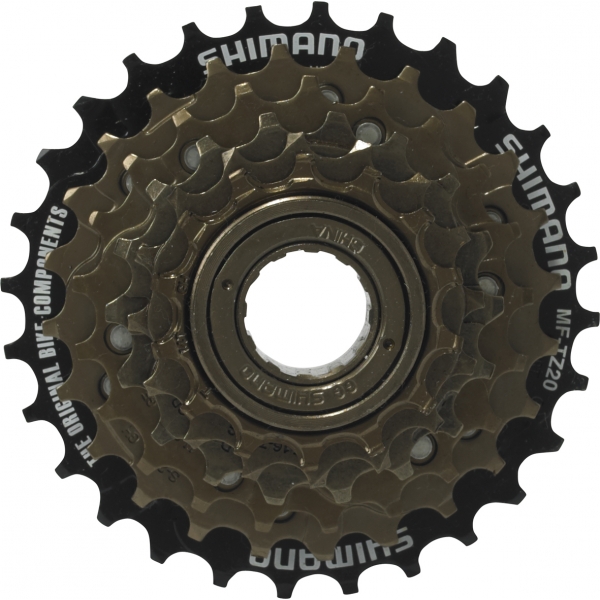 Трещотка индексированная SHIMANO MF-TZ20 звезды 14-28T ED на 6 скоростей черная