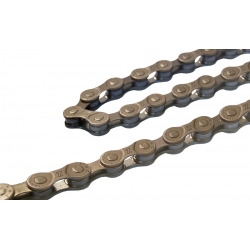 Велосипедная цепь KMC Z51 на 7 и 6 скоростей 116 звеньев 1/2" x 3/32" коричневая