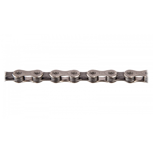 Велосипедная цепь KMC X10 на 10 скоростей 116 звеньев 1/2" x 11/128" серебристая