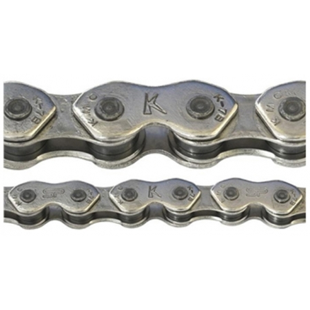 Велосипедная цепь KMC K710 на 100 звеньев 1/2" x 1/8" серебристая