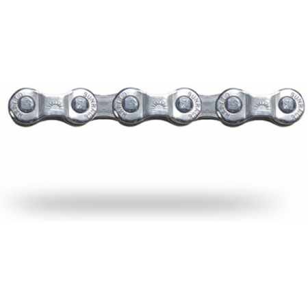 Велосипедная цепь SUN RACE M84 на 7 и 8 скоростей 116 звеньев 1/2" x 3/32" серая