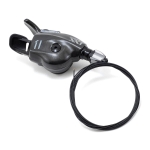 Манетка XX1 AM SL XX1 W DIS CLAMP на 11 скоростей  чёрная 