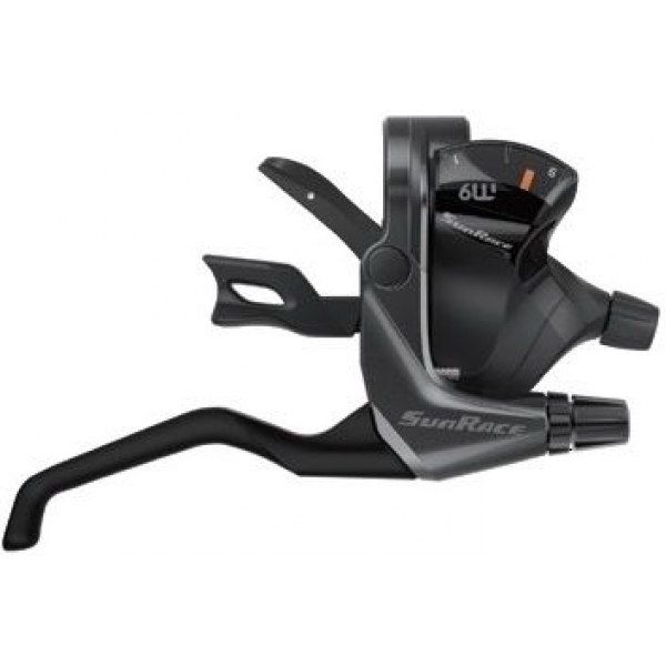 Ручки переключения SUN RACE M900 моноблоки пара R9/L3(2) черные