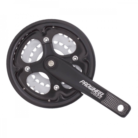 Шатуны и передние звезды PROWHEEL Jazz-101P звезды 42/34/24T длина 175 мм черные