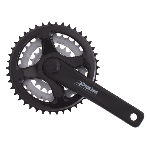 Шатуны и передние звезды PROWHEEL MC-A302 звезды 42/32/22T длина 170 мм черные