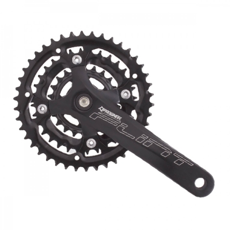 Шатуны и передние звезды PROWHEEL Flint-301 звезды 22/32/42Т длина 170 мм черные