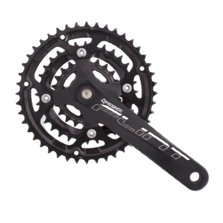 Шатуны и передние звезды PROWHEEL Flint-401 звезды 44/32/22T длина 170 мм черные