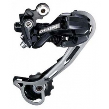 Переключатель задний Shimano Deore RD-M592 на 9 скоростей длинная лапка черный
