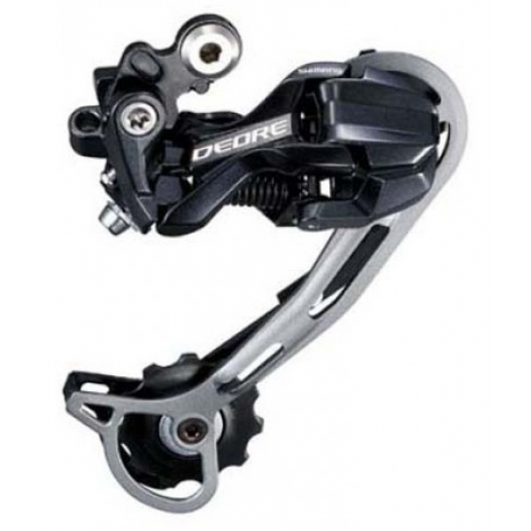 Переключатель задний Shimano Deore RD-M592 на 9 скоростей длинная лапка черный