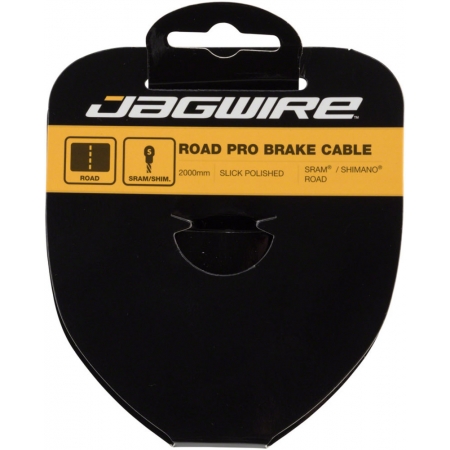 Трос тормоза JAGWIRE Road Pro 96PS2000 шлифованная нержавейка 1.5х2000 мм Sram, Shimano
