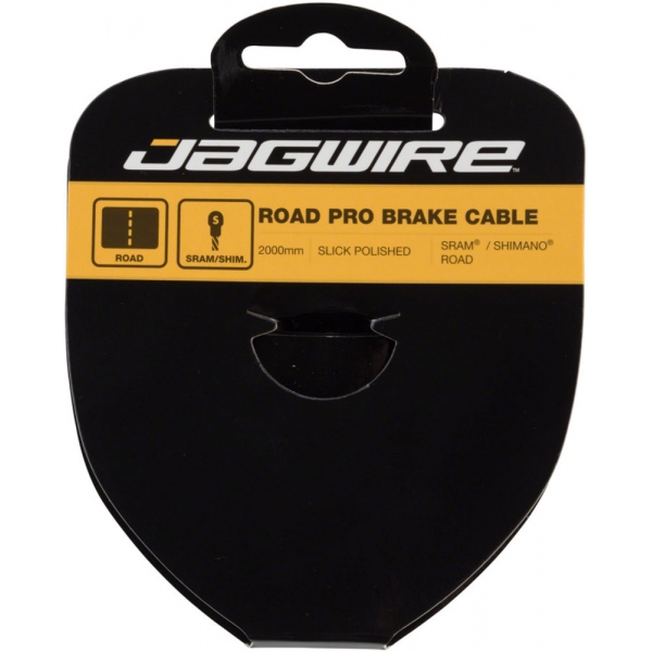 Трос тормоза JAGWIRE 93SS2000 шлифованная нержавейка 1.5х2000 мм Campagnolo
