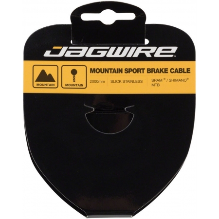 Трос тормоза JAGWIRE 94SS2000 шлифованная нержавейка 1.5X2000 мм SRAM, Shimano MTB