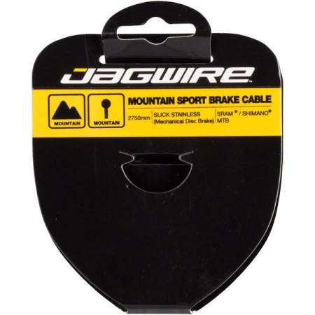 Трос тормоза JAGWIRE 94SS2750 шлифованная нержавейка 1.5х2750 мм Sram, Shimano MTB