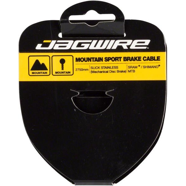 Трос тормоза JAGWIRE 94SS2750 шлифованная нержавейка 1.5х2750 мм Sram, Shimano MTB