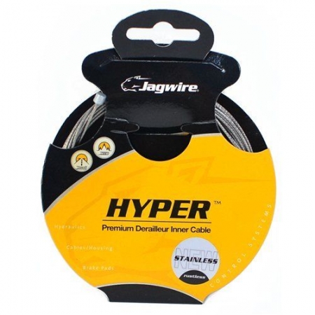 Трос переключателя JAGWIRE 71SS4445 шлифованная нержавейка 1.1х4445 мм Sram, Shimano