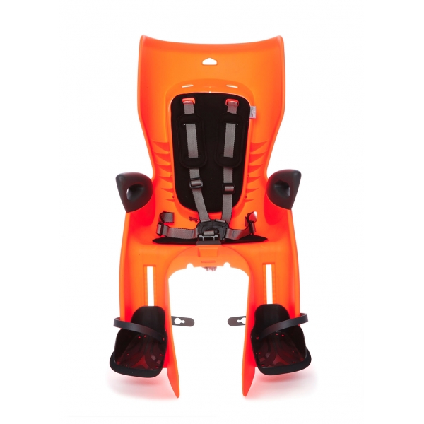 Детское кресло заднее Bellelli Summer Standart B-fix до 22 кг оранжевое с черной подкладкой