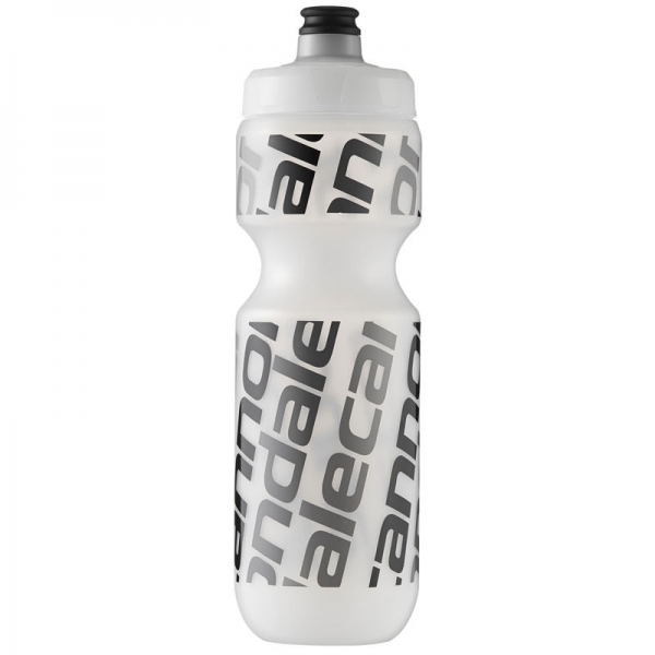 Фляга 0,7 л Cannondale Diag прозрачная с белой крышкой