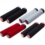 Грипсы SRAM LOCKING GRIPS FOAM 129 мм красные с чёрным Грипсы SRAM LOCKING GRIPS FOAM 129 мм красные с чёрным