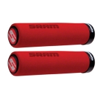 Грипсы SRAM LOCKING GRIPS FOAM 129 мм красные с чёрным Грипсы SRAM LOCKING GRIPS FOAM 129 мм красные с чёрным