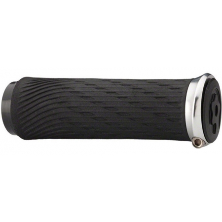 Грипсы LOCKING GRIPS GS INTEGRATED 85 мм чёрные с серым
