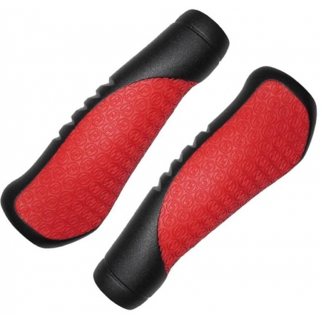 Грипсы SRAM COMFORT GRIPS 133 мм красные с чёрным