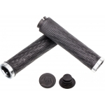 Грипсы LOCKING GRIPS GS FULL LENGTH 122 мм чёрные с серым Грипсы LOCKING GRIPS GS FULL LENGTH 122 мм чёрные с серым