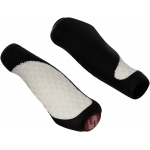 Грипсы SRAM COMFORT GRIPS 133 мм белые с чёрным Грипсы SRAM COMFORT GRIPS 133 мм белые с чёрным