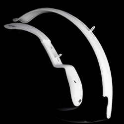 Крыло переднее и заднее 24-28" SIMPLA RAPTOR SDL пластиковые белые