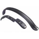 Крыло переднее и заднее 24-28" SIMPLA RAPTOR SDL пластиковые черные